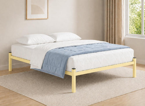 Wroxham Platform Bed in Yellow