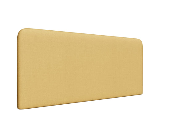Osteo Strutted Headboard Finished in Moda Ochre Yellow