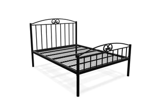 Aubrey High End Bed Finished in Black