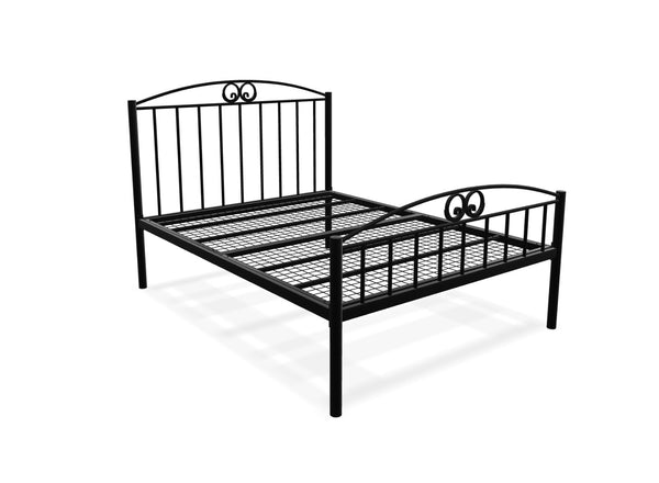 Aubrey High End Bed Finished in Black