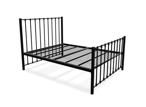 Norfolk High End Metal Bed Frame Finished in Black