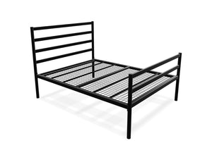 Belmont High End Metal Bed Frame Finished in Painted Black