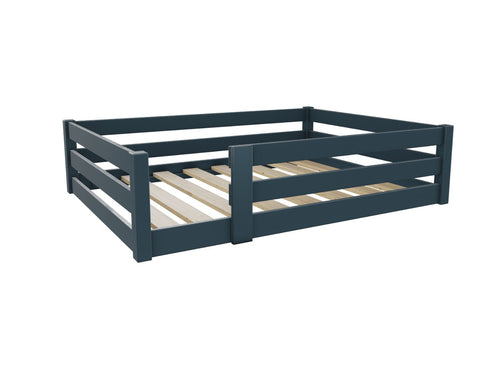 Necton Toddler Floor Bed Finished in Painted Blue