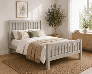 Shelton Painted Wooden Bed