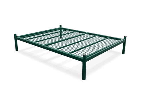 Wroxham Metal Platform Bed Finished in Painted Green