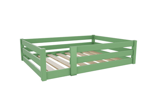 Necton Toddler Floor Bed Finished in Painted Green
