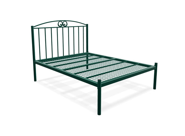 Aubrey Low End Bed Finished in Green