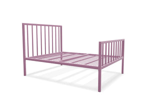 Madison High End Metal Bed Frame Finished in Painted Pink