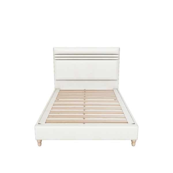 Alby Fabric Bed 3D Model