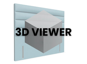 Calla Floor Standing Headboard 3D Model