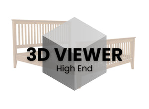Coxford High End Bed 3D Model