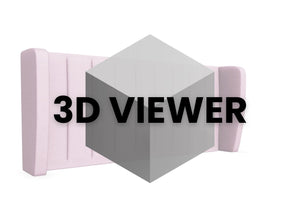 Delemere Strutted Headboard 3D Model
