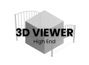 Melody Bed in High End 3D Image