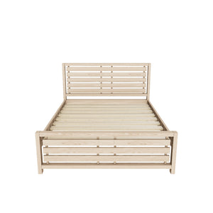 Narford Solid Oak Bed - High End