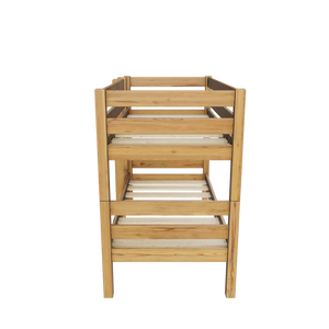 Wooden Bunk Bed  3D Model