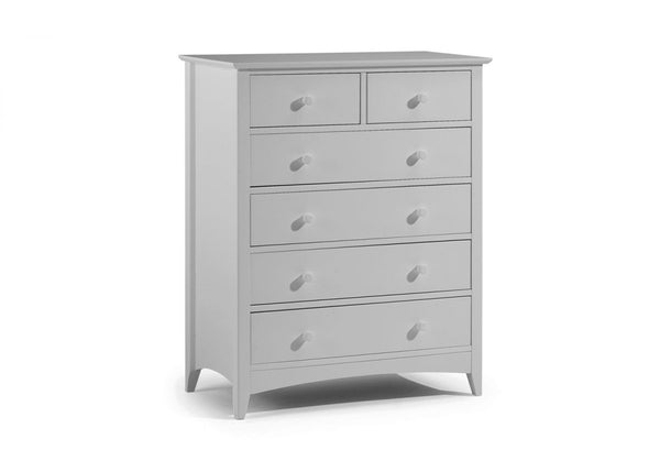 Cameo Chest 4 + 2 Drawers in Surf Grey