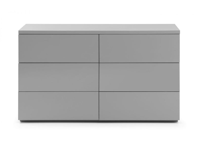 Monaco Chest 6 Drawers in Light Grey