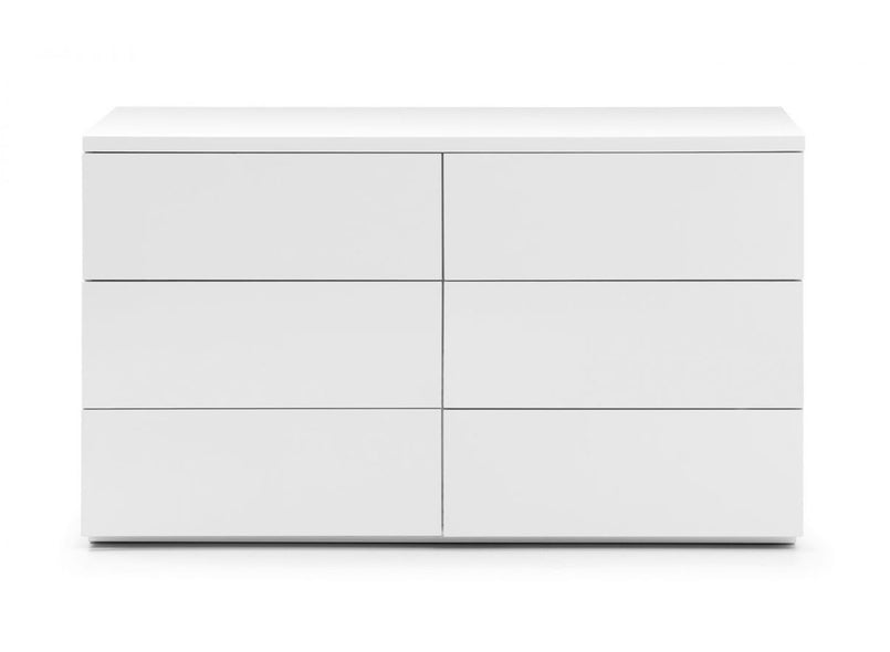 Monaco Chest 6 Drawers in White
