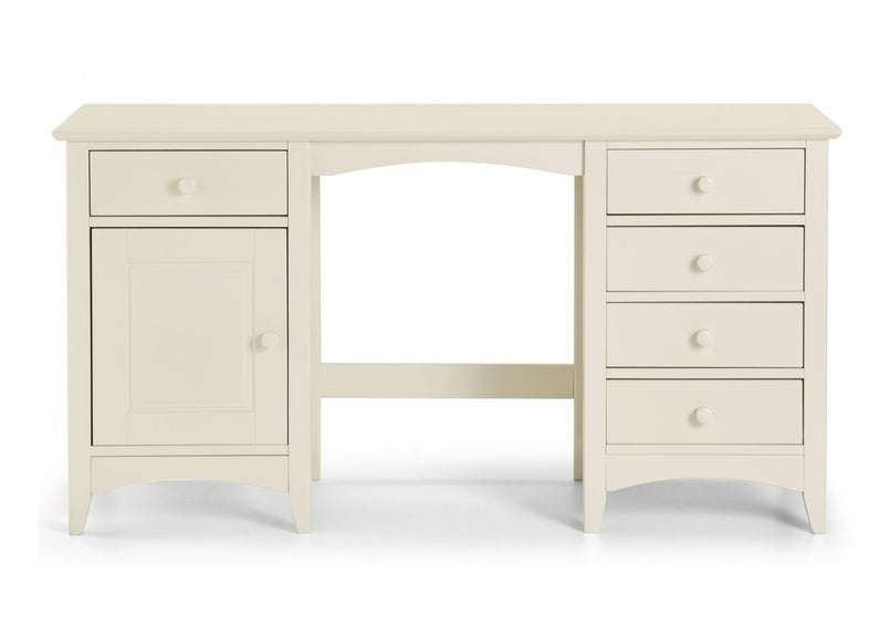 Cameo Dressing Table in Stone White