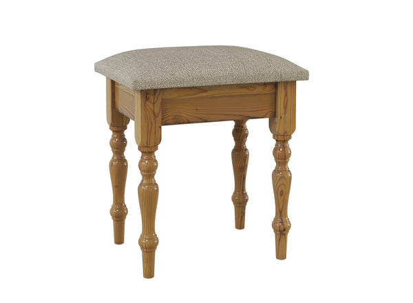 Wellington Dressing Table Stool in Oak