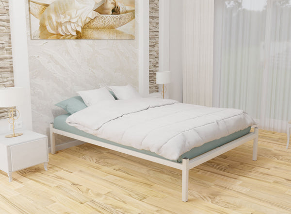 Wroxham Platform Bed in Ivory