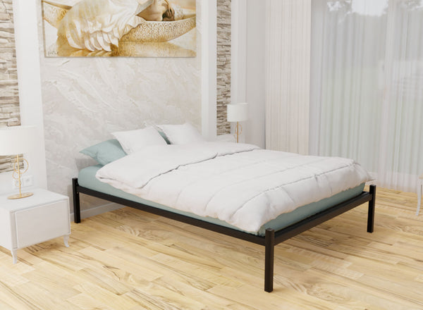 Wroxham Platform Bed in Black