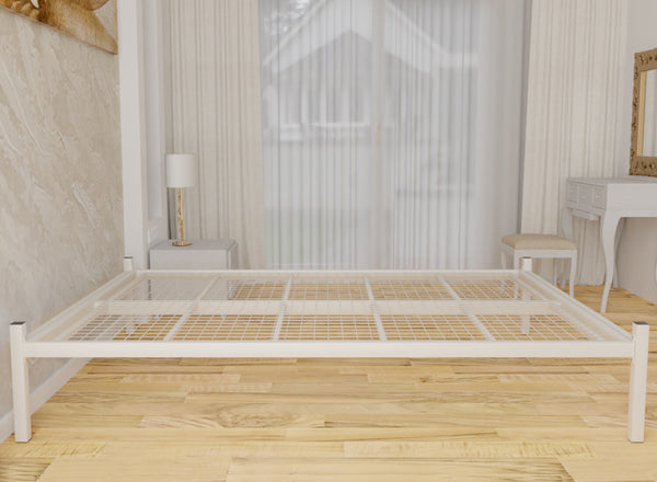 Wroxham Platform Bed in Ivory (Mesh Base)