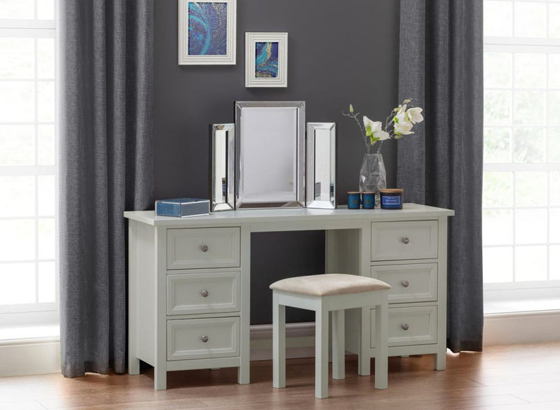 Maine Dressing Table in Dove Grey