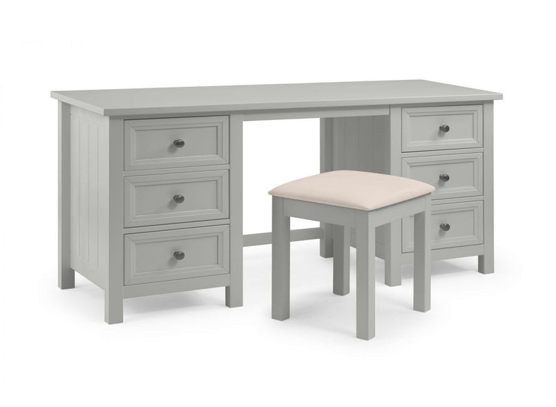Maine Dressing Table in Dove Grey