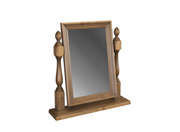 Wellington Single Table Mirror in Oak