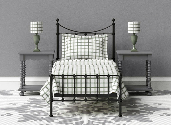 Blake Wrought Iron Bed in Black